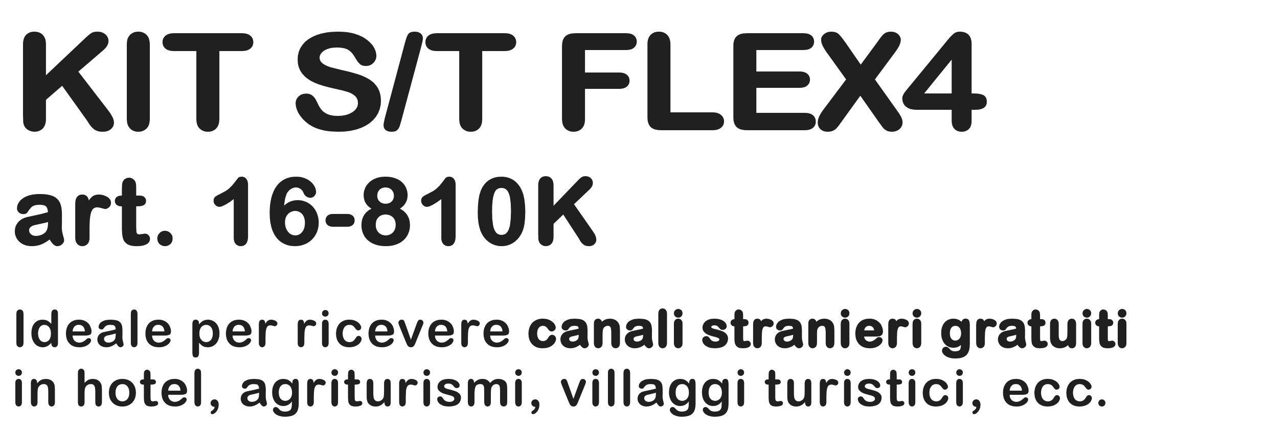 16-810K KIT S/T FLEX4